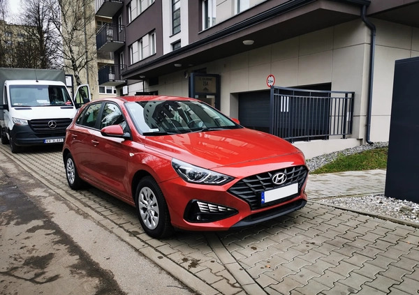 Hyundai I30 cena 51900 przebieg: 137000, rok produkcji 2021 z Rawicz małe 92